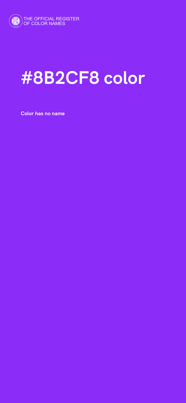 #8B2CF8 color image