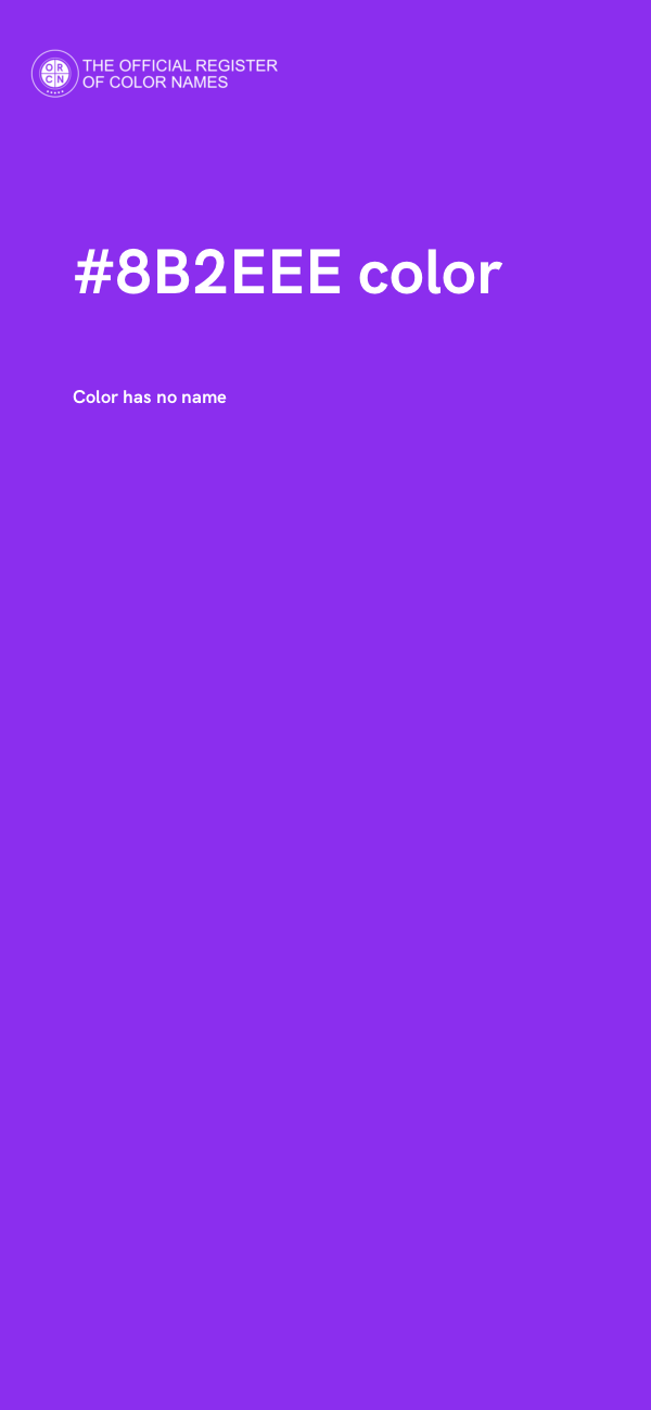 #8B2EEE color image