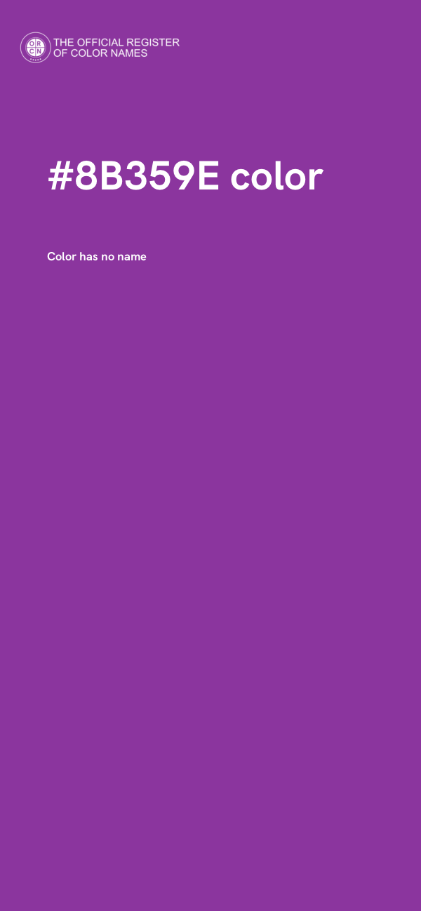 #8B359E color image