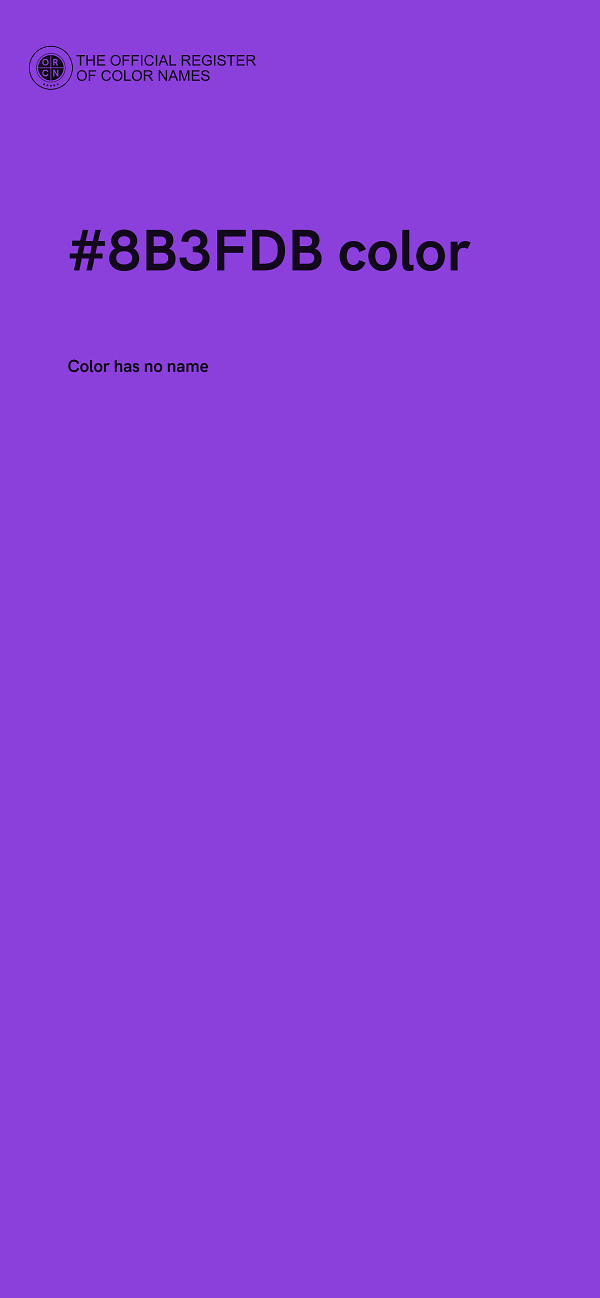 #8B3FDB color image