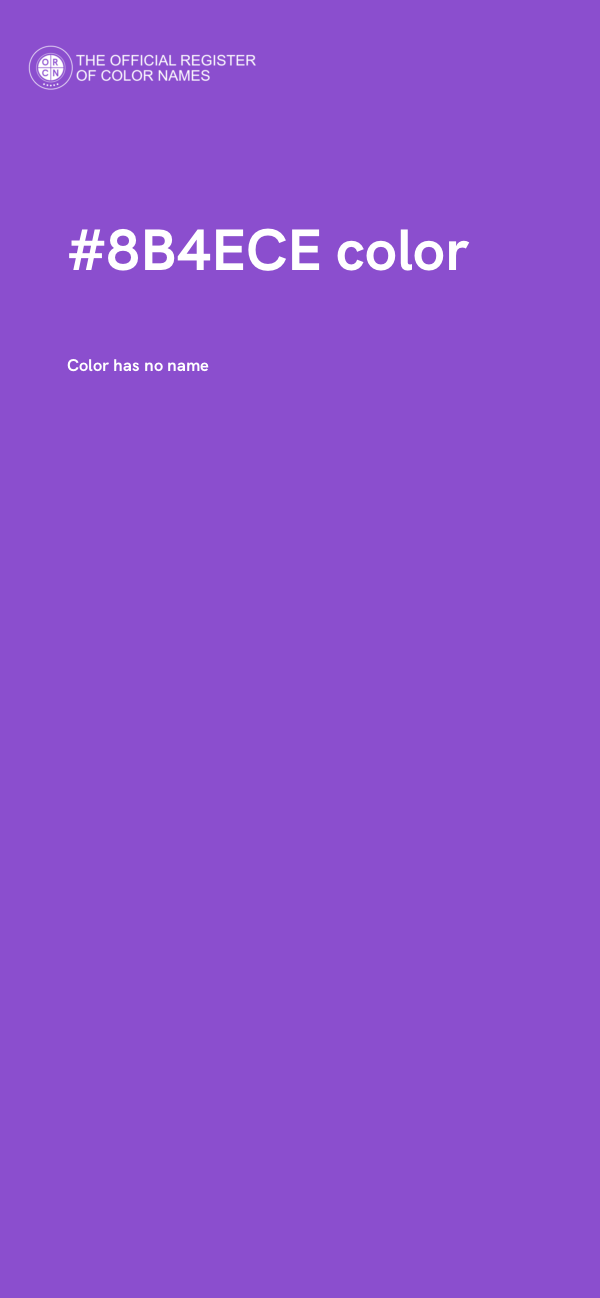 #8B4ECE color image