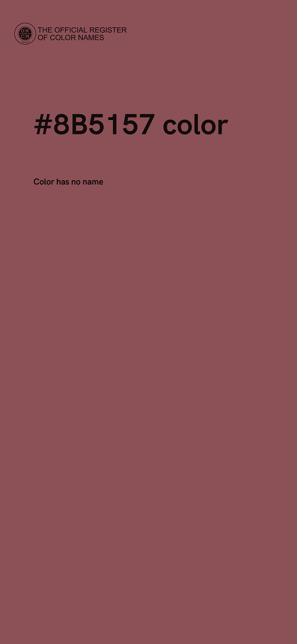 #8B5157 color image