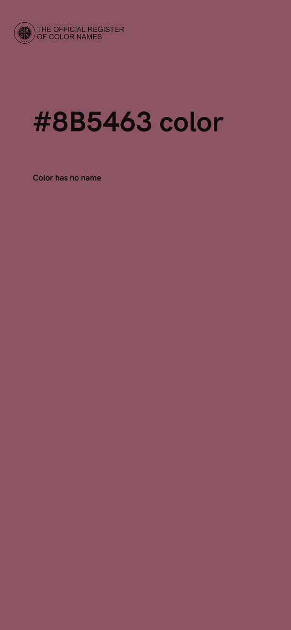 #8B5463 color image