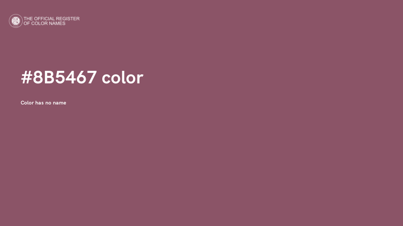 #8B5467 color image
