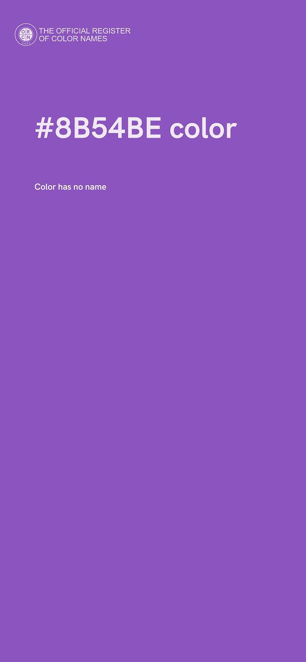 #8B54BE color image