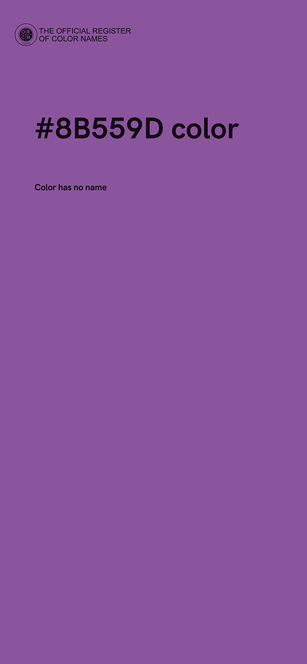#8B559D color image