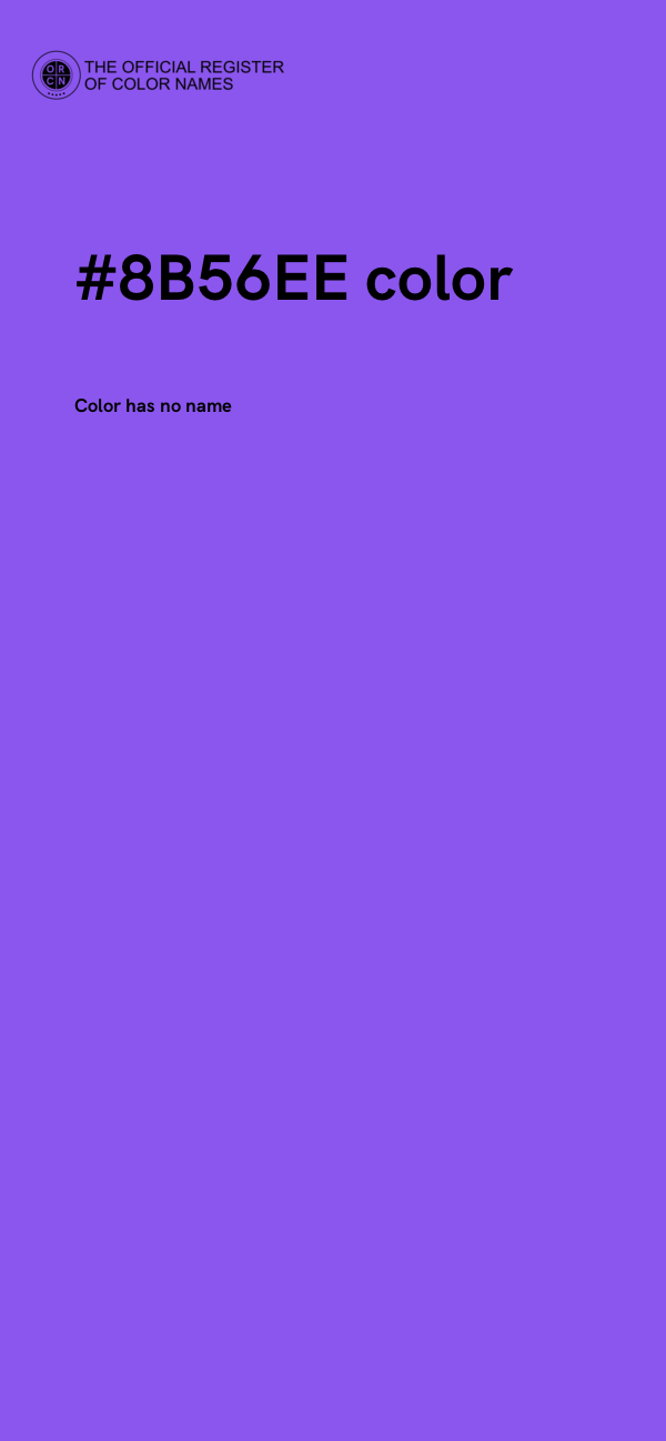 #8B56EE color image