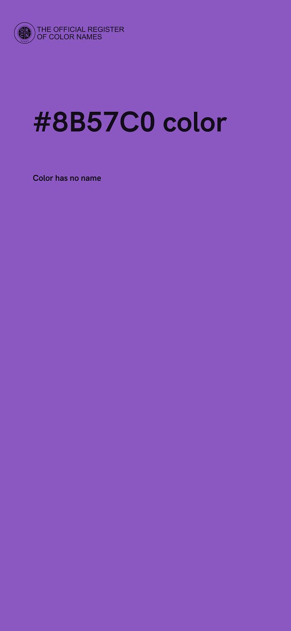 #8B57C0 color image
