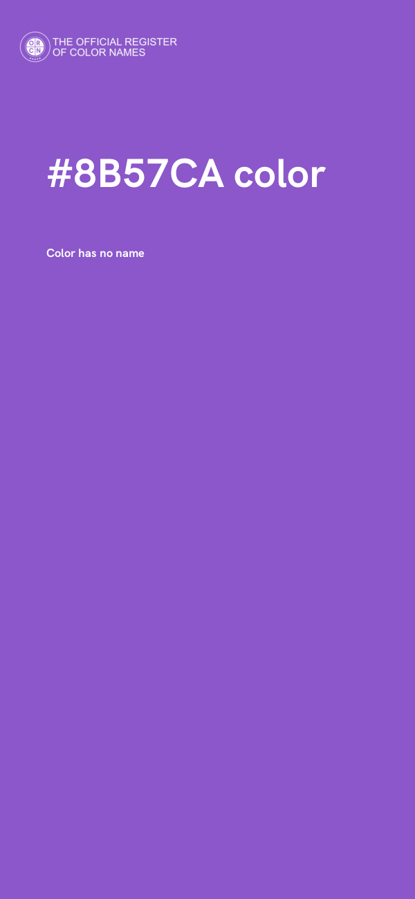 #8B57CA color image