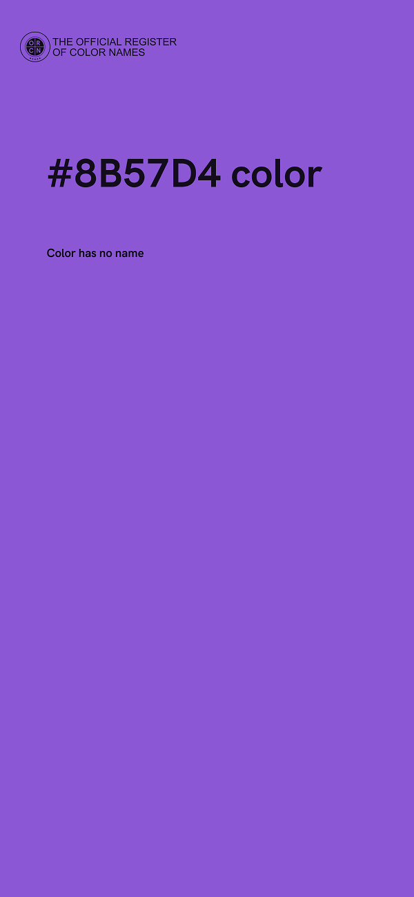 #8B57D4 color image