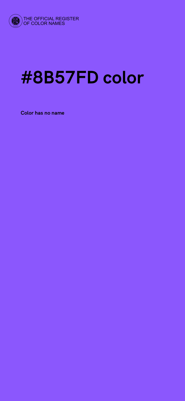 #8B57FD color image