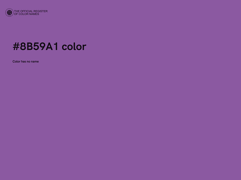 #8B59A1 color image