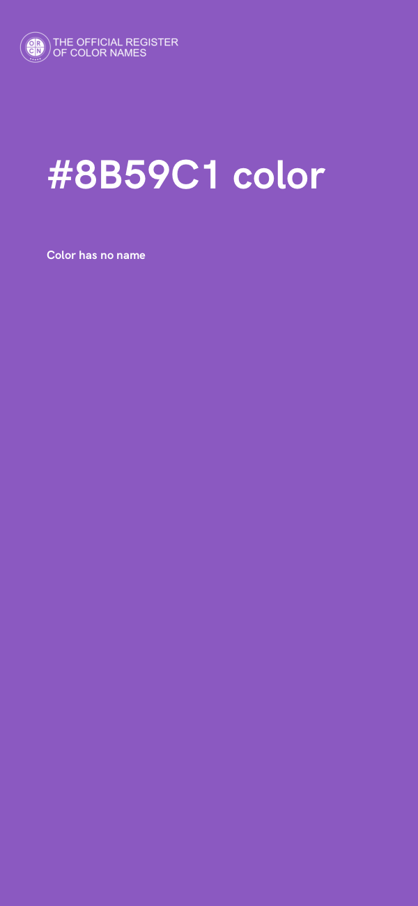 #8B59C1 color image