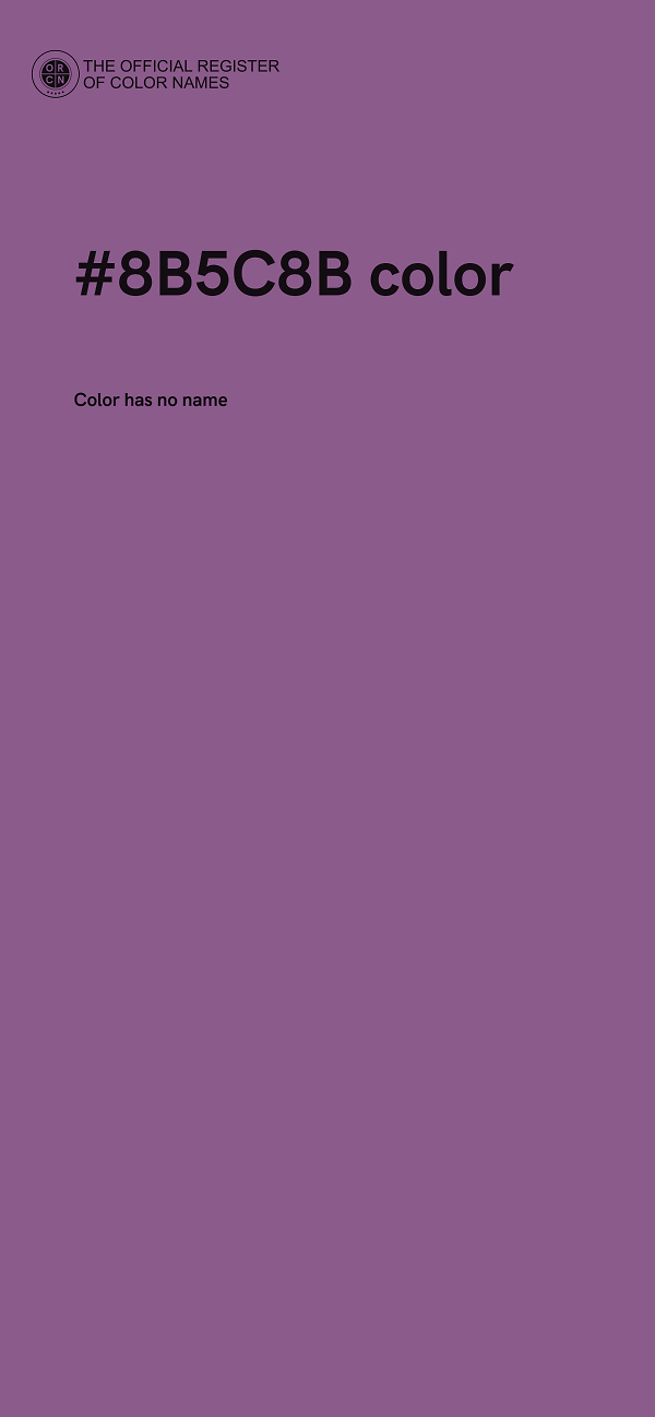 #8B5C8B color image