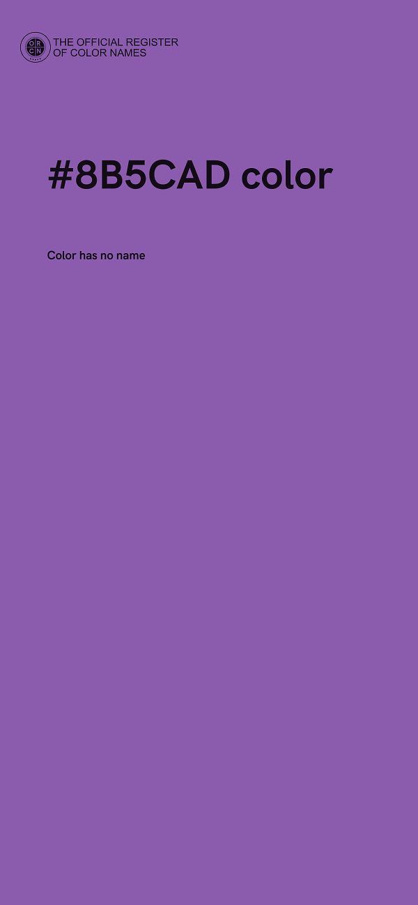 #8B5CAD color image
