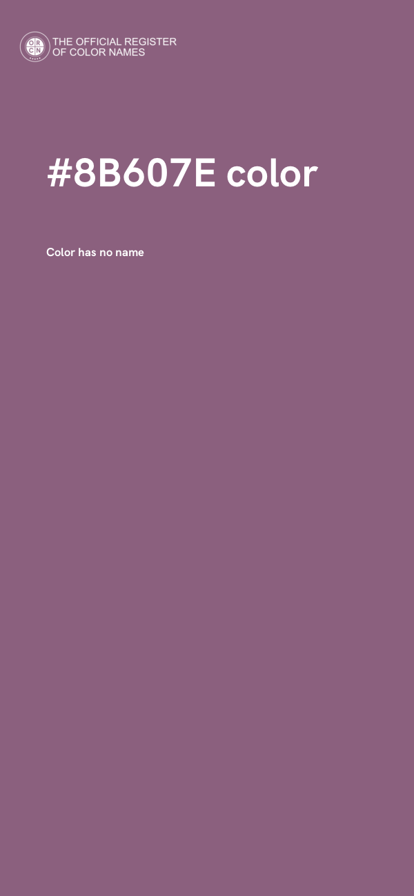 #8B607E color image