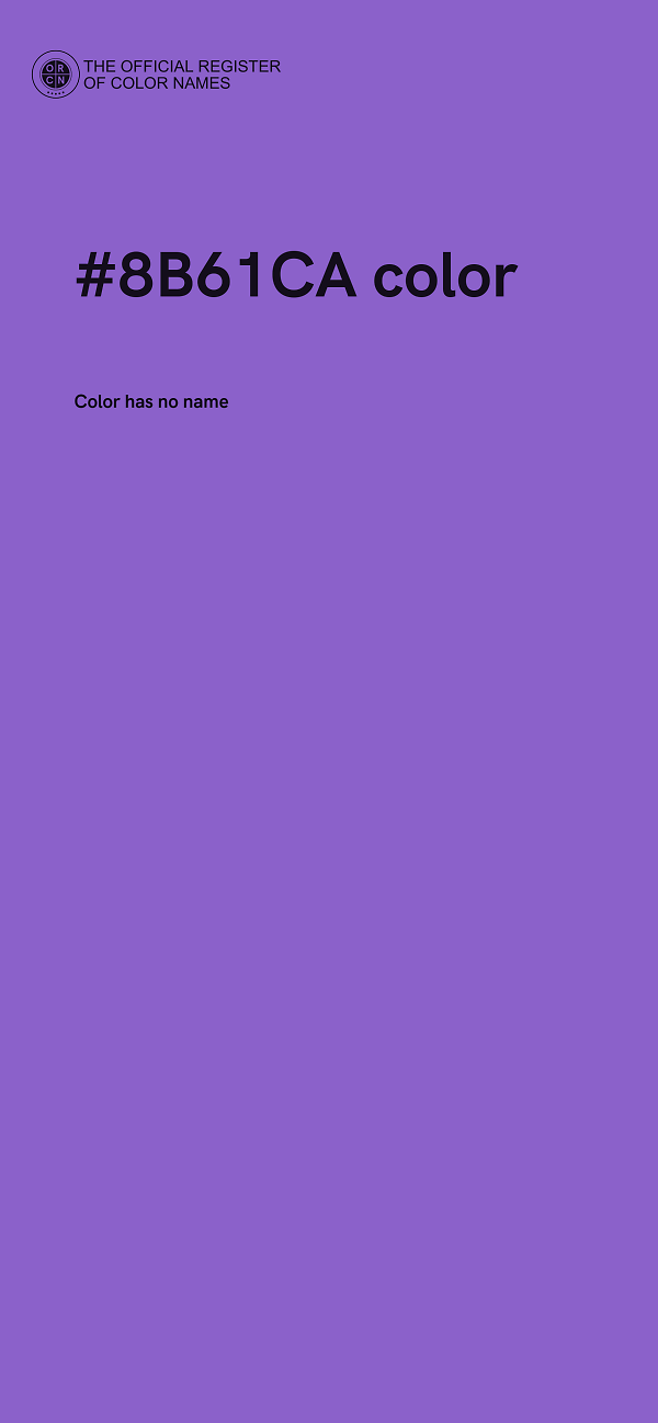 #8B61CA color image