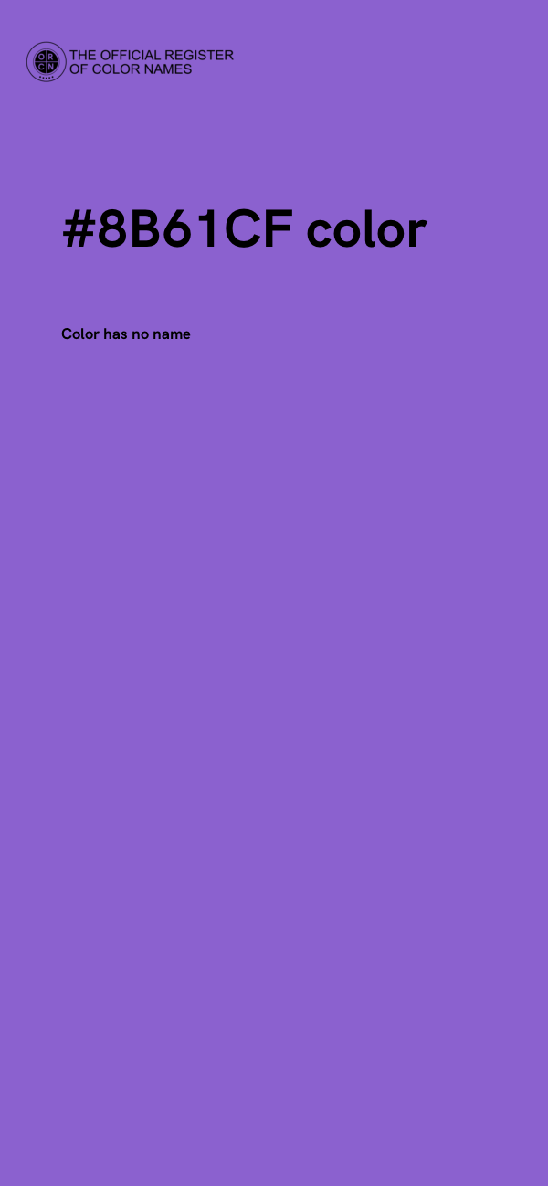 #8B61CF color image