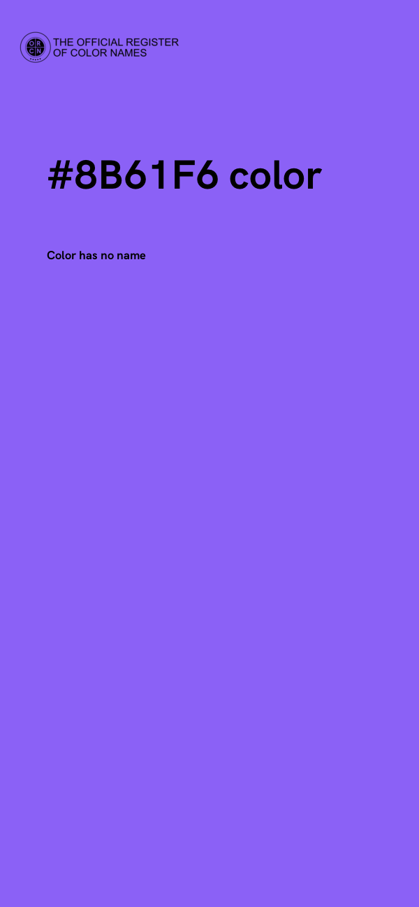 #8B61F6 color image