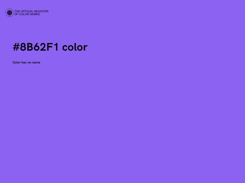 #8B62F1 color image