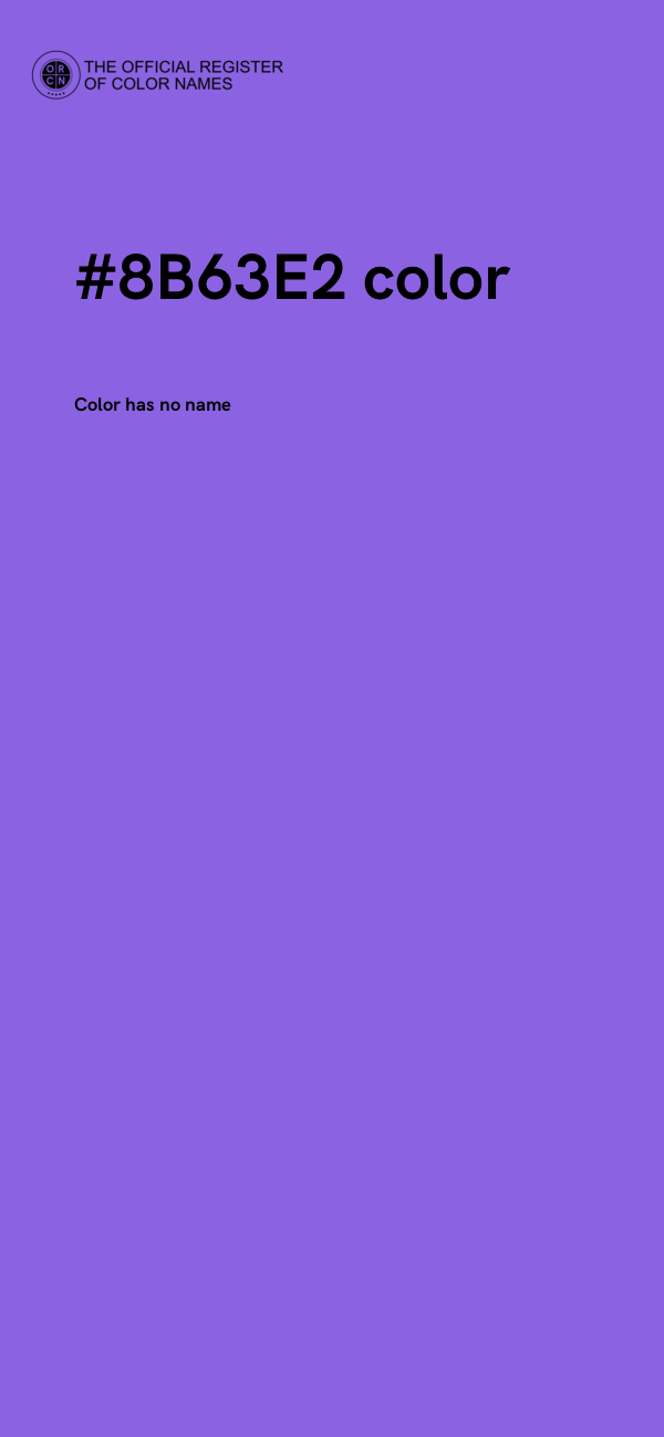 #8B63E2 color image
