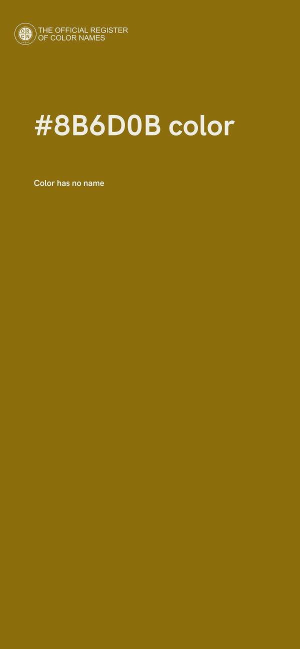 #8B6D0B color image