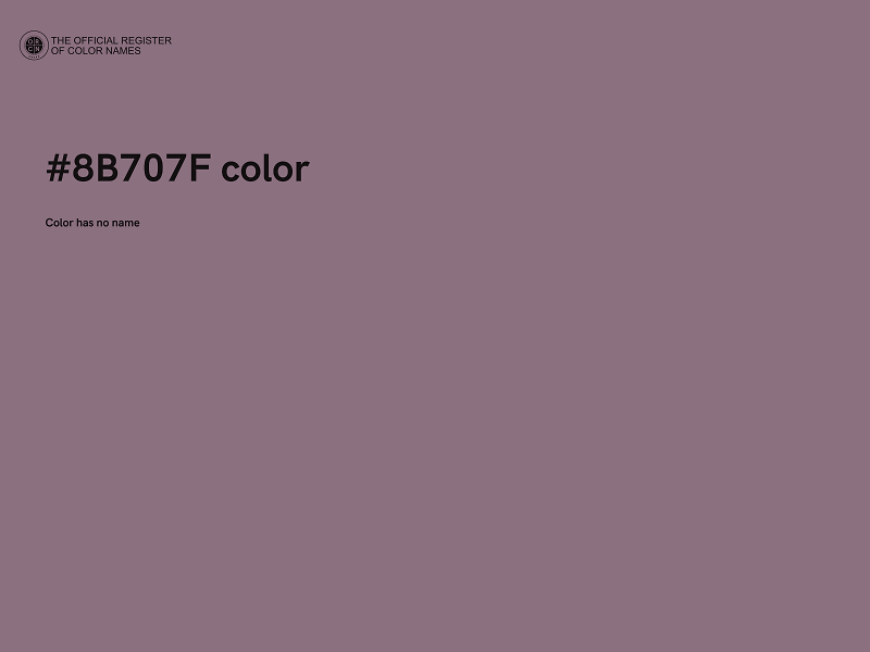 #8B707F color image