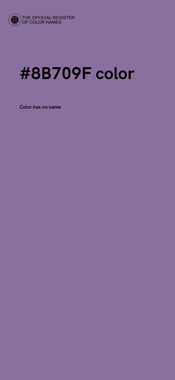 #8B709F color image
