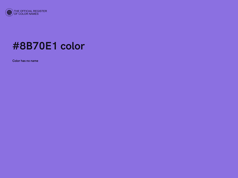 #8B70E1 color image