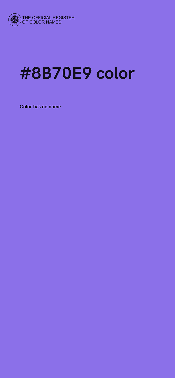 #8B70E9 color image