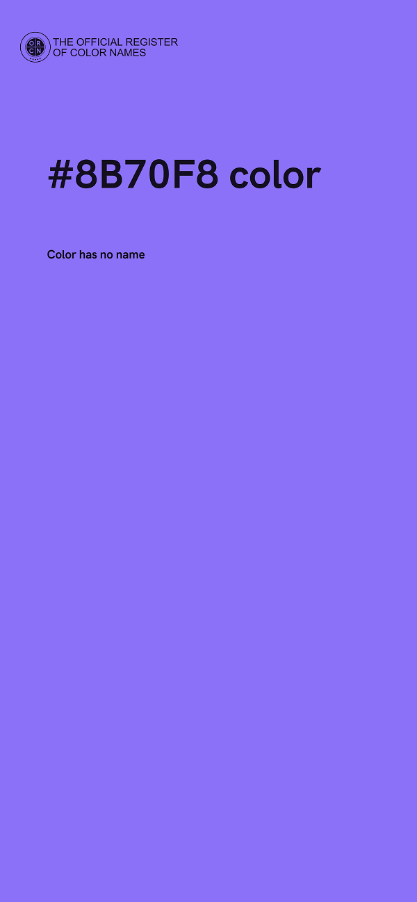 #8B70F8 color image