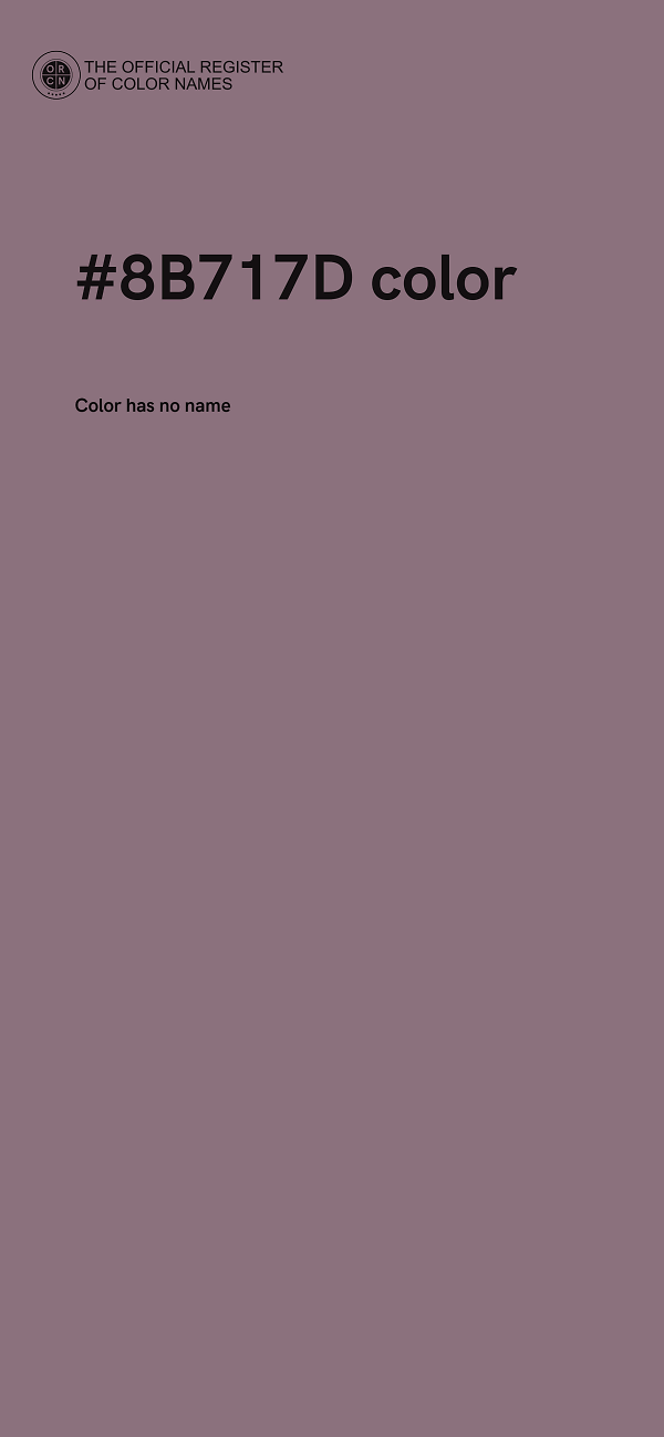 #8B717D color image