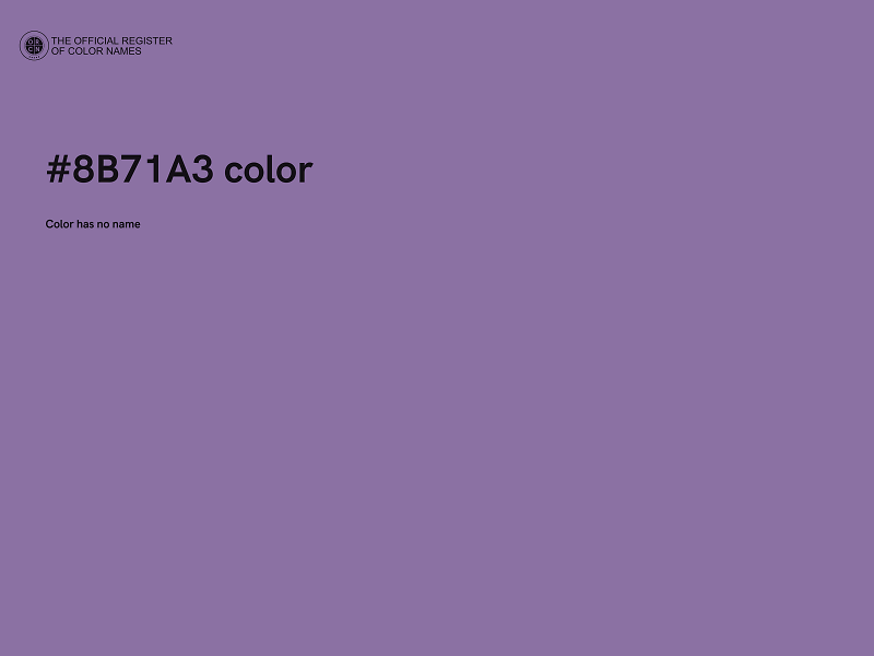 #8B71A3 color image