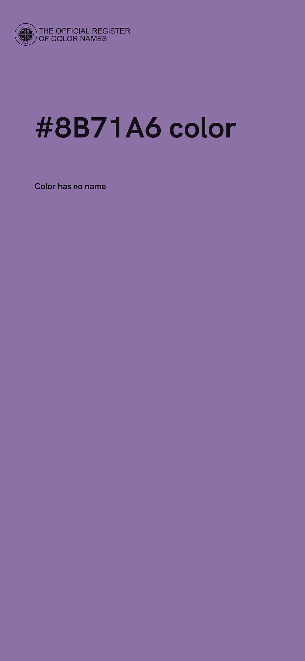 #8B71A6 color image