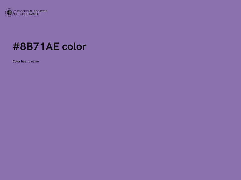 #8B71AE color image