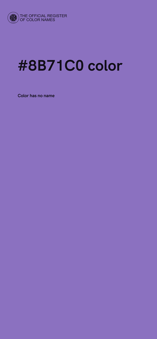 #8B71C0 color image