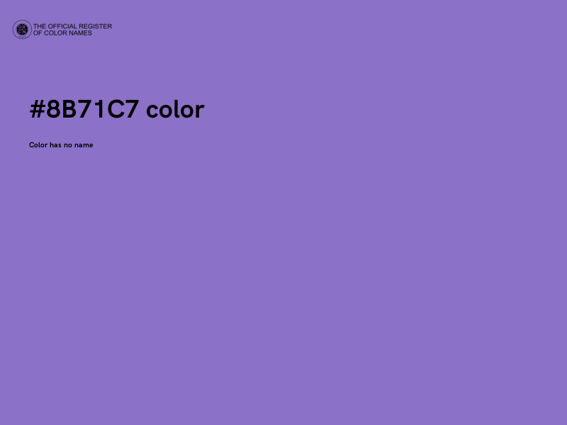 #8B71C7 color image