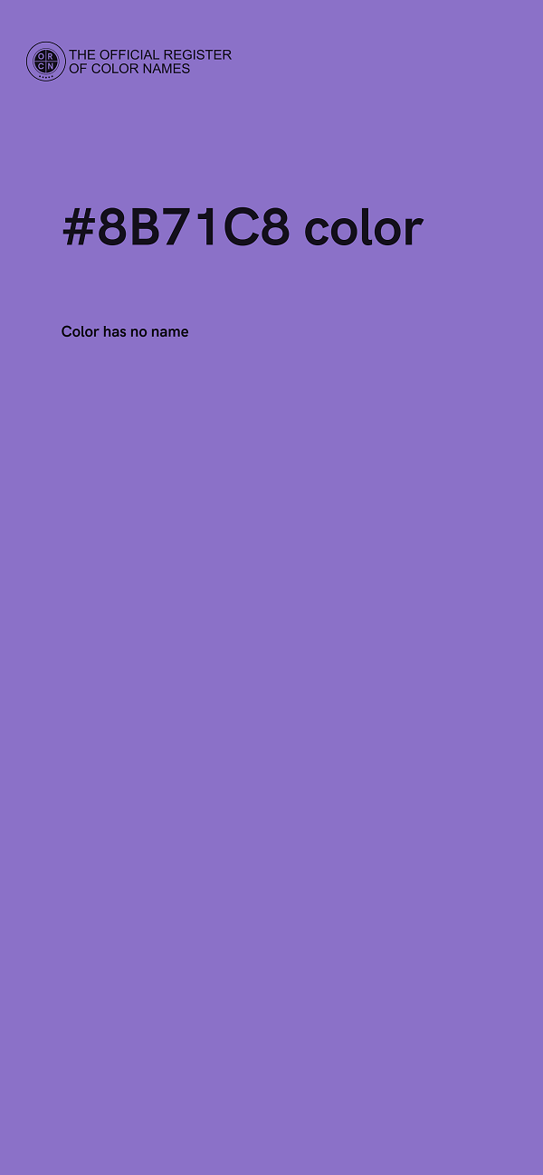 #8B71C8 color image
