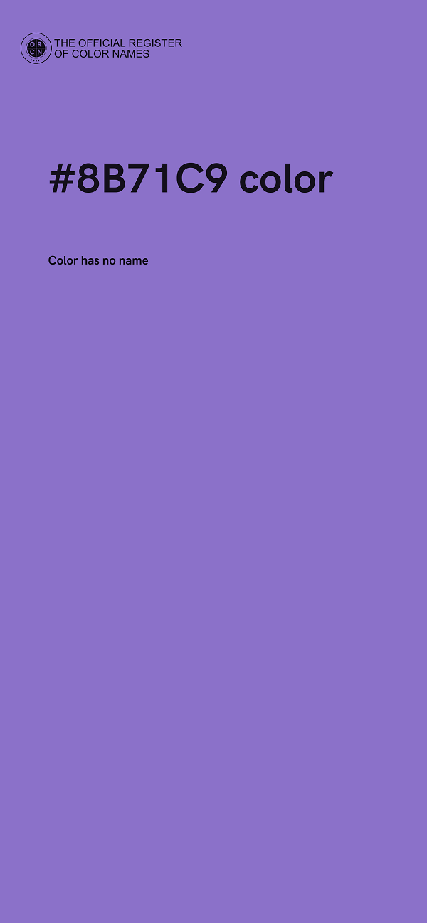 #8B71C9 color image
