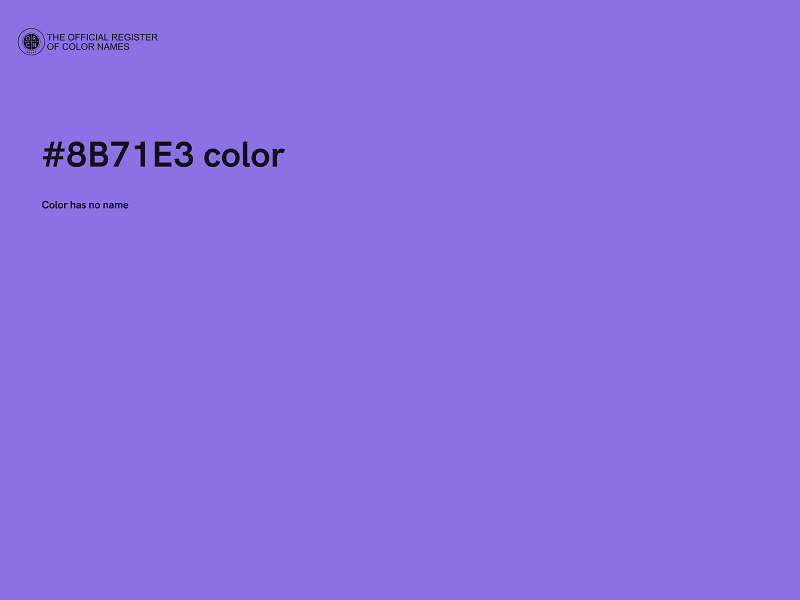 #8B71E3 color image