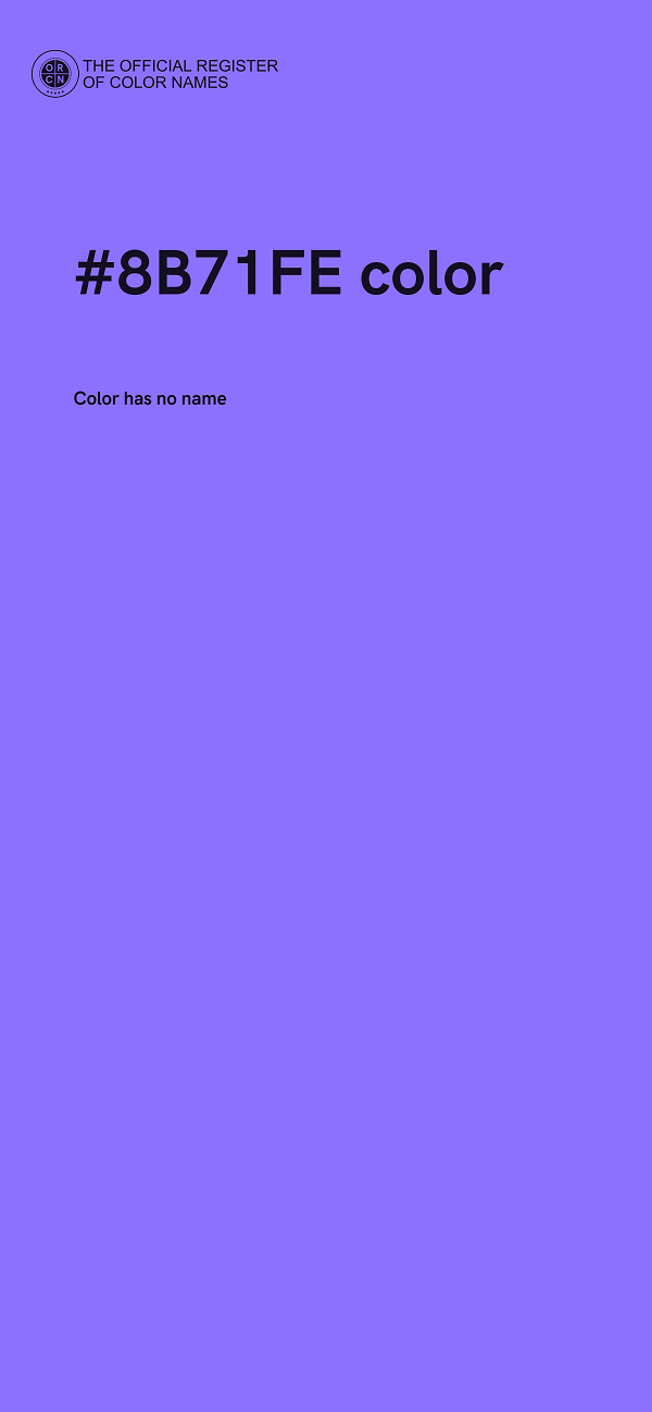 #8B71FE color image