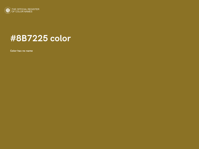 #8B7225 color image