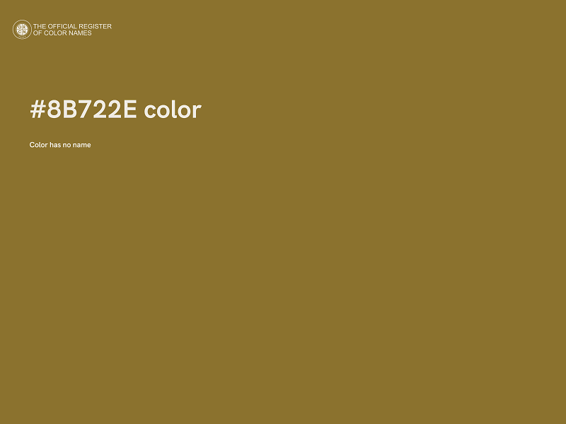 #8B722E color image