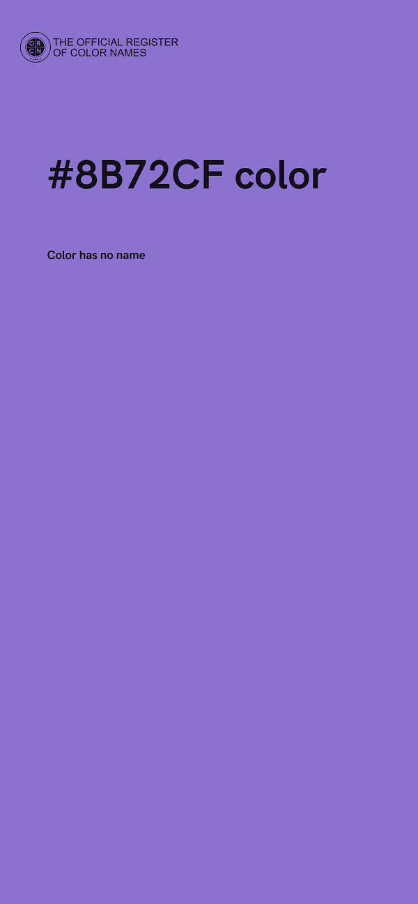 #8B72CF color image
