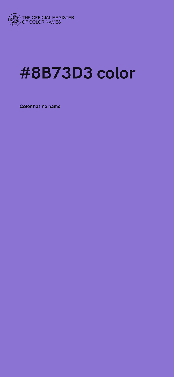 #8B73D3 color image