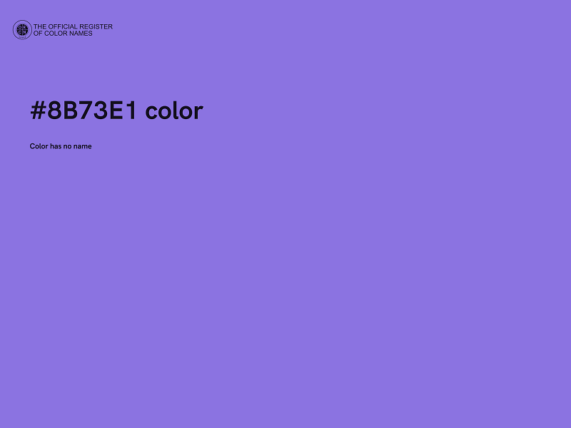 #8B73E1 color image