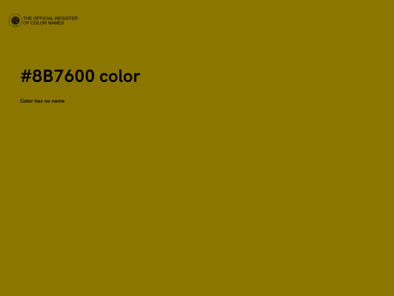 #8B7600 color image