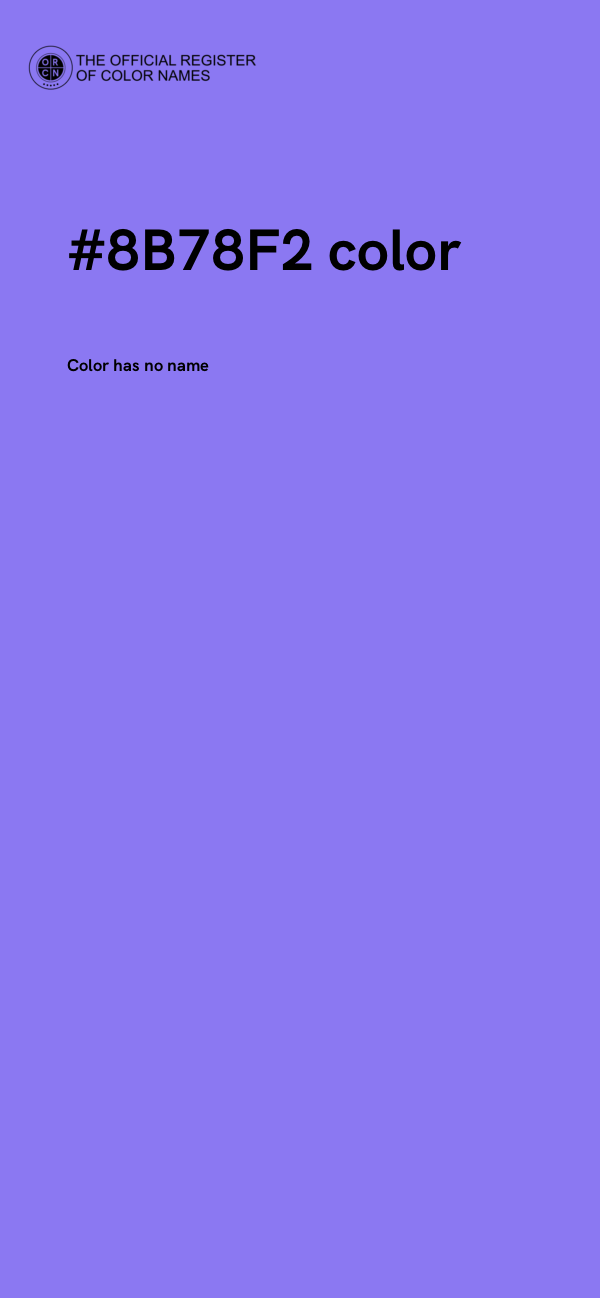 #8B78F2 color image