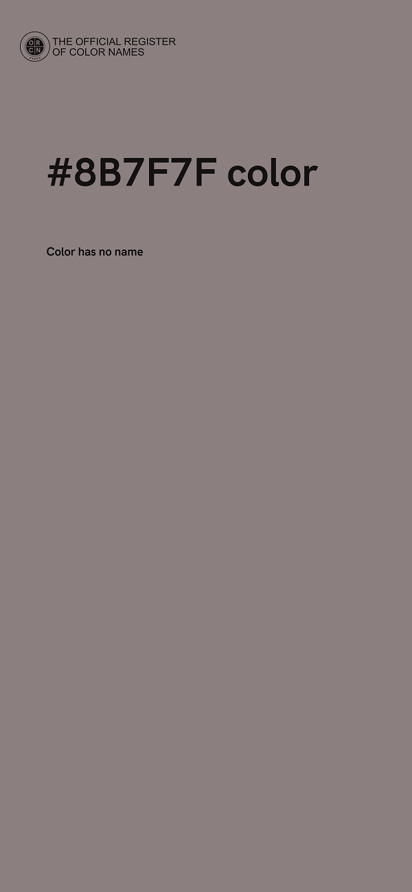 #8B7F7F color image