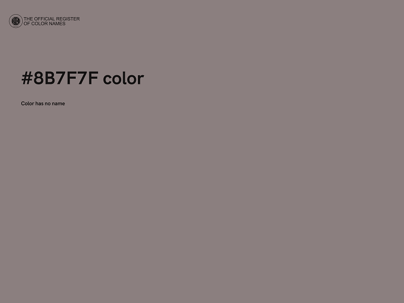 #8B7F7F color image